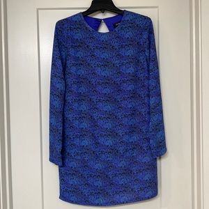 Whitney Eve size 8 printed shift dress